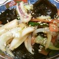 aircolors's cooksnap of when they made 5分★簡単【もやしとイカのピリ辛ナムル】.