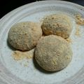 ちょるげ's cooksnap of when they made きなこたっぷり生地の大福.