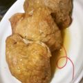 aircolors's cooksnap of when they made 活力なべで短時間！お揚げ肉詰め.