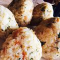 lagom_mjuk's cooksnap of when they made キヌアご飯！大葉☆梅おにぎり♪.