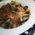 ♡Coco95♡'s cooksnap of when they made 豚バラとゴボウの中華炒め.