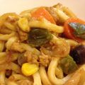 ゆとかりママ's cooksnap of when they made カレーをリメイク♡簡単チーズ焼うどん.