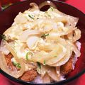 ninninmama's cooksnap of when they made 麺つゆカツ丼.