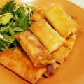 タグコ's cooksnap of when they made 我が家の定番　☆たまツナキャベツ春巻き☆.
