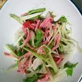 kanya67's cooksnap of when they made ＊簡単＊新玉葱とソフトサラミのマリネ＊.