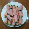 ☆れいけい☆'s cooksnap of when they made きゅうりのハム巻き 簡単お弁当隙間埋め～.