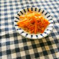 tommy 0304's cooksnap of when they made 簡単＊人参の炒めサラダ.