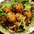hiyokogirl's cooksnap of when they made 味付けなし♡えのきバーグ.