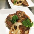 クックAKXFR9☆'s cooksnap of when they made レンコンとオクラのフリット.