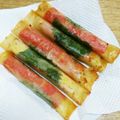 さちゆみひかり's cooksnap of when they made ◉カニカマチーズ春巻き.