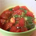 ばーにんぐ's cooksnap of when they made トマトとオクラのサラダ.