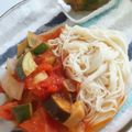 ぶたみそ's cooksnap of when they made トマト&バジルdeそうめんカッペリーニ♪.