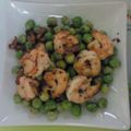 ミーコのママ's cooksnap of when they made 春♪エビとグリーンピースのガーリック炒め.