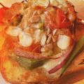 shimi49's cooksnap of when they made 簡単☆ゴロゴロ野菜のタルティーヌ.
