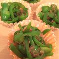 cheepe's cooksnap of when they made すぐ出来お弁当♪簡単ピーマンのおかか和え.