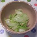 volvol's cooksnap of when they made パパッとセロリのナムル.