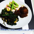 kmhtomoko's cooksnap of when they made 簡単☆鮭フレークとアスパラのポテベジ.