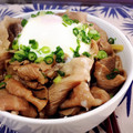 あゆんほ's cooksnap of when they made ☆簡単がっつり☆関西風すき焼き丼.
