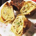 jade-violet's cooksnap of when they made 台湾料理：エビの湯葉巻き揚げ.