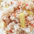 ししたか's cooksnap of when they made 干しエビと沢庵のチャーハン☆.