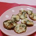 赤い電話's cooksnap of when they made おつまみに！簡単しいたけの大葉チーズ焼き.