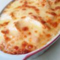 アベミニ☆'s cooksnap of when they made 明太子と豆腐の半熟卵グラタン.