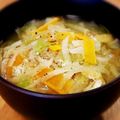 Aloha☆★'s cooksnap of when they made 春キャベツと切り干し大根の味噌汁.