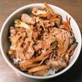 になぱぱ's cooksnap of when they made 簡単！豚トマ丼.