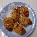 はな☆♪'s cooksnap of when they made 冷凍パイシートの簡単ウインナーデニッシュ.