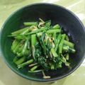 クック6C5JVC☆'s cooksnap of when they made 空芯菜の炒め物.