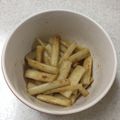 Tacoboo's cooksnap of when they made お弁当に 酢ごぼう.