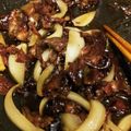 まつばらゆき's cooksnap of when they made 牛丼（甘辛味）調味料2つだけ.