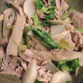 ひま☆まま's cooksnap of when they made カブとごぼうと豚肉の炒め煮.