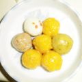 白いぐれーぷ's cooksnap of when they made お月様パワーソースで美↑笑♡絶品月見団子.