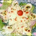 チェリーガーデン's cooksnap of when they made お弁当や朝食に♪ゆで卵のマヨケチャ焼き.