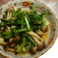 心の空's cooksnap of when they made ほうれん草としめじのおひたし.