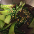 クックPW9C2T☆'s cooksnap of when they made 青梗菜の生姜おひたし.
