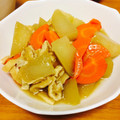 a0imama♡'s cooksnap of when they made 簡単に出来る♪冬瓜と油揚げの煮物♪.