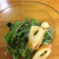 hanorchid's cooksnap of when they made つるむらさきの味噌マヨ和え.