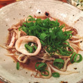 chira55's cooksnap of when they made キノコとイカゲソのわた炒め.