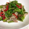 yummy?'s cooksnap of when they made シャキシャキ空芯菜が美味しい〜！青椒肉絲.