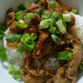 まーきち。's cooksnap of when they made 簡単☆我が家流♡玉ねぎたっぷり豚丼ドン！.