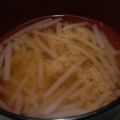 はいりほう's cooksnap of when they made ひき肉ともやしのお味噌汁.