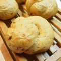 バカリャウ's cooksnap of when they made ベーグル★ドライトマト＆チーズ★.