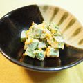 バカリャウ's cooksnap of when they made オクラのとびっこのせ.