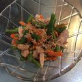 ラクラクダ's cooksnap of when they made インゲンと人参のさっぱりごま和え.