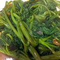67luna's cooksnap of when they made タイ風空芯菜の味噌炒め★1分でパックブン.