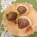 りんごりらっぱらっぱ's cooksnap of when they made 卵白だけで作るふわふわチョコマフィン♪.