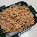 sweet_rose's cooksnap of when they made 甘めの味付け♡鶏そぼろ.