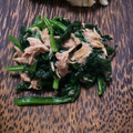 sumire's cooksnap of when they made ほうれん草とツナのおひたし.